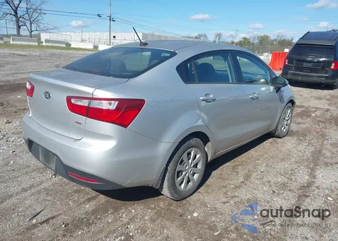 2014 Kia Rio Lx from USA, damaged, VIN KNADM4A30E6396406